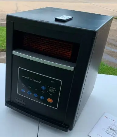 Heat force 1500 infrared heater with Reomte Control