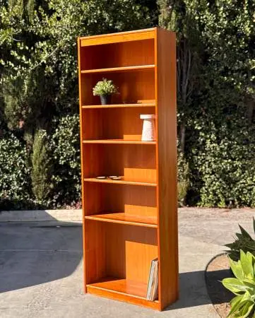 Danish Modern Mid Century Vintage Bookcase – Made in Denmark