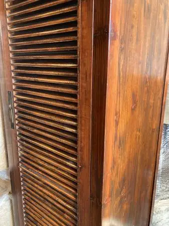 Asian style bamboo cabinet