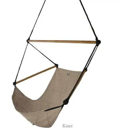 New-in-Package Sky Hanging Canvas Chair with Accessories