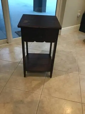 1 night stand all wood