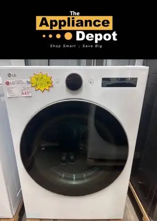New LG Electric Dryer