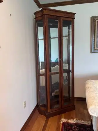 Mid-century Modern (MCM) Curio Cabinet (Unrestored)