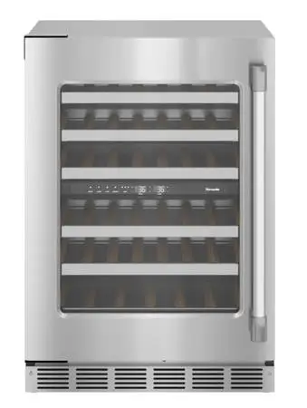 *Open Box* Thermador 24” Dual Zone Wine Cooler – Left Hinge