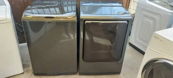 Samsung Top Load Washer And Gas Dryer