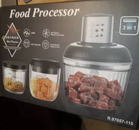 3-in-1 Food Processor