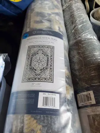 ORIENTIAL WEAVERS AREA RUGS- NEW & FRAMED ARTWORK