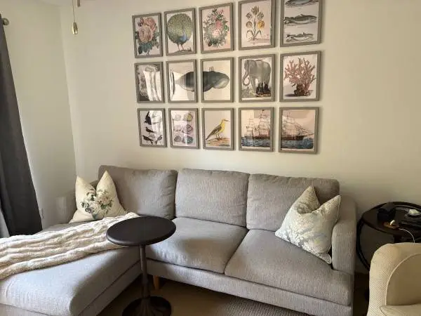 Castlery SECTIONAL SOFA, John Derian prints