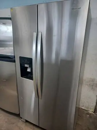 Whirlpool Stainless Steel Side By Side Refrigerator