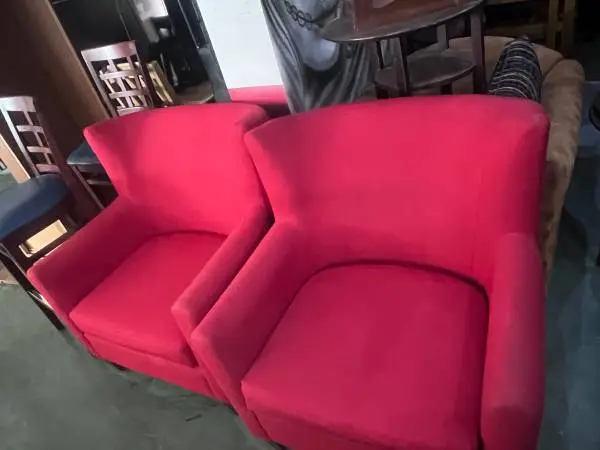Red Sitting Chairs Super Comfortable 30 Available