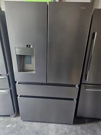 New Refrigerator Four Door Stainless Steel Open Box