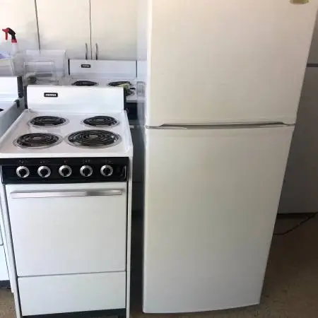 Refrigerator, for small studio  , 10 cu ft $179.00 also 20 small elec