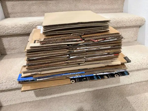 Moving? Selling? Cardboard Boxes Small & or  Shallow Various Sizes