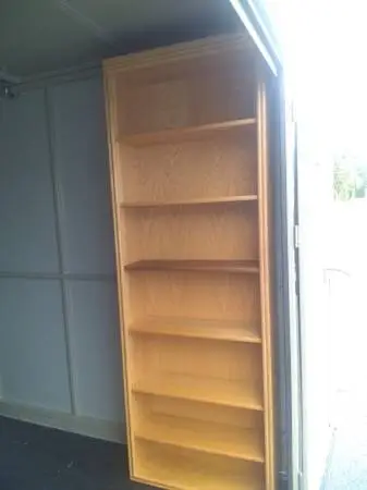 wooden  BOOKSHELVES--  SUPER CLEAN, PRE-OWNED