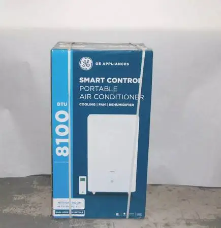 GE 350 SQ FT 8500 BTU SMART PORTABLE AIR CONDITIONER | APLS08WWB