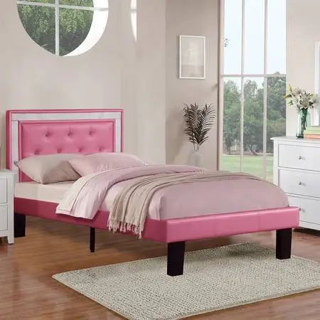 Full Size Pink Bed