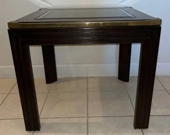 Vintage Lane Campaign Style End or Lamp table