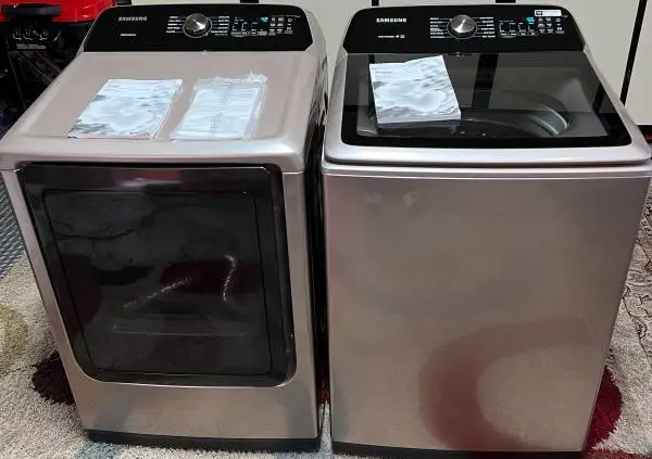 Washer And Dryer