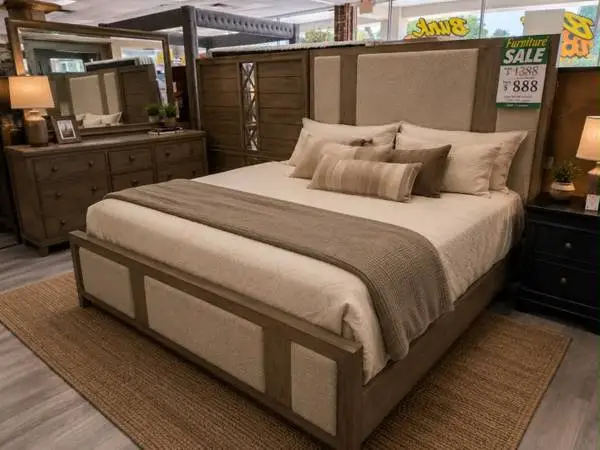 Beautiful King Bed