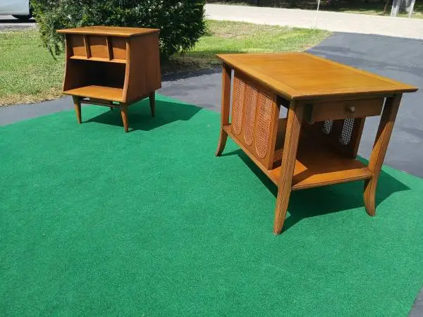 Mid Century Side Tables $75 each must take both
