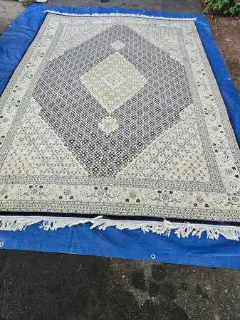 Classic Tabriz Hand Made Persian Rug Nagshe  Mahee