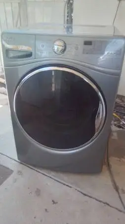 Whirlpool front loader washer with warranty