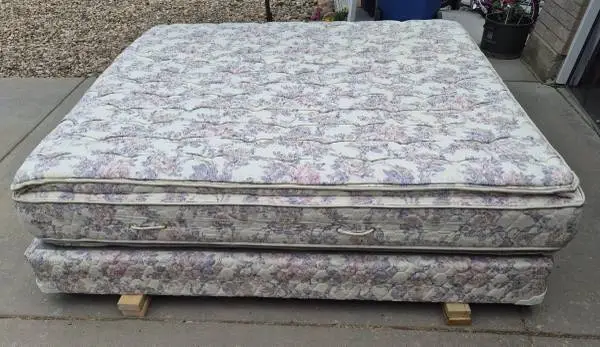 60$ or best offer Mattress with box Springs.