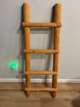 Southwest Style Log Ladder