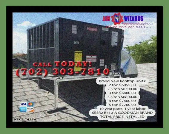 Do you wish for New package unit Air Conditioner Your Neighborhood HV