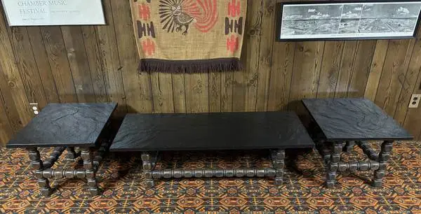 Adrian Pearsall Strictly Spanish 70s Mid Century Modern Table Set