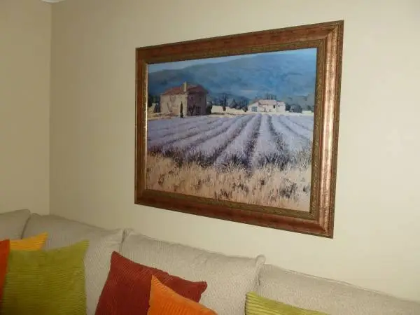 Picture Print Framed 48 x 38 Tuscany Italy Scene