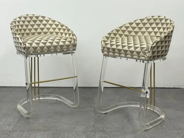 Mid Century Barstool STAR TREK Counter Stools - Set of 2 for $985