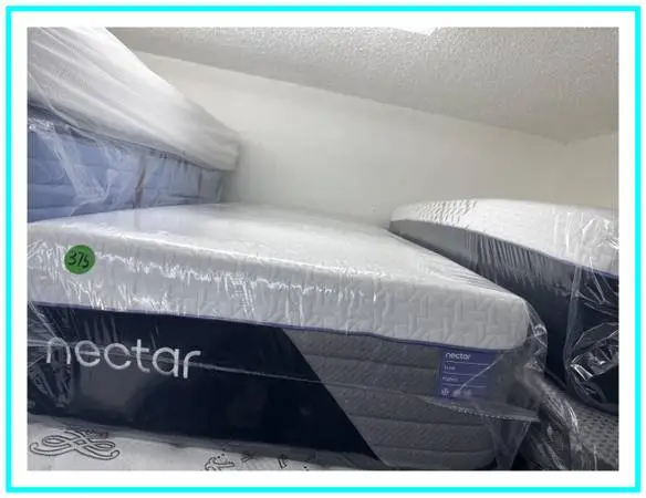 TWIN XL NECTAR LUXE HYBRID MATTRESS & BOX SPRING BED SET