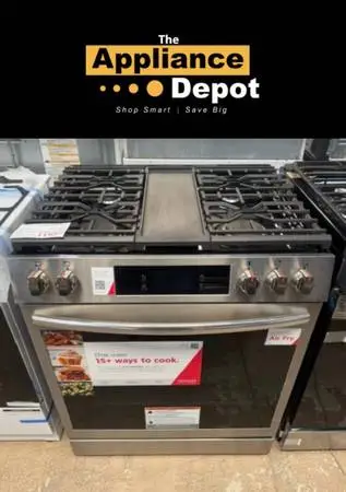 New Frigidaire Gas Slide-in Range #050