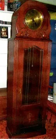 Furniture CLOCK Grandfather 100 years old  plus Antique RARE