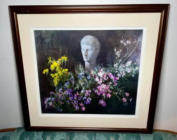 Henriette Wyeth “Etruscan Spring” signed and numbered collotype