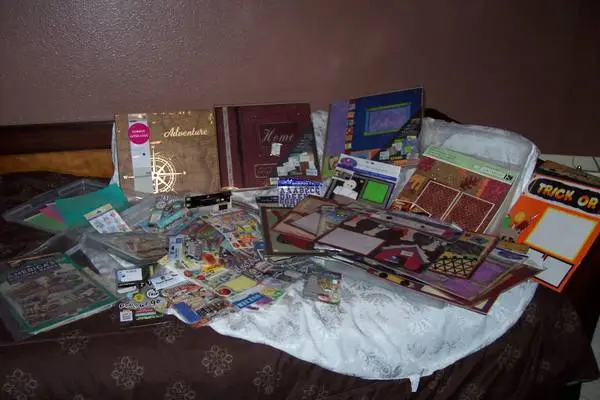 New Scrapbooks with LOTS Of Extras, Stickers, Papers, etc.