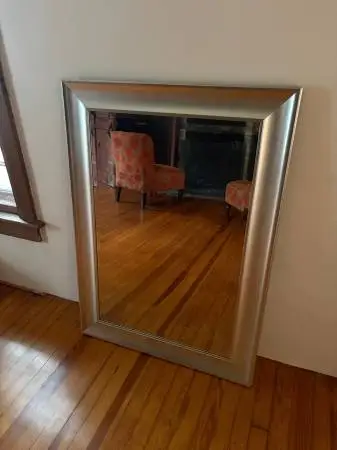 Beveled Framed Mirror – 31.25 x 43.5