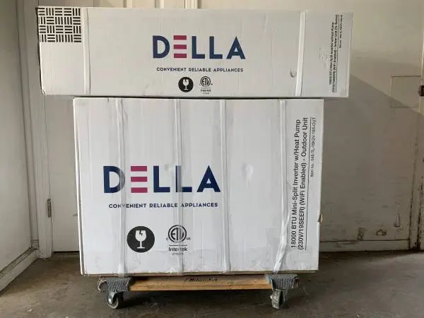 18000 BTU MINI SPLIT AIR CONDITIONER & HEATER SEER 19 with WIFI $ 840