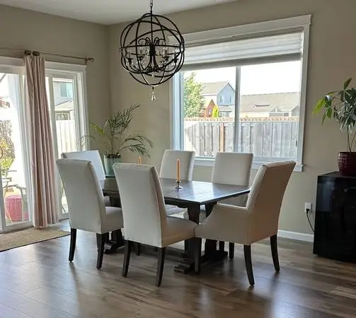 Restoration Hardware Upholstered White Chairs