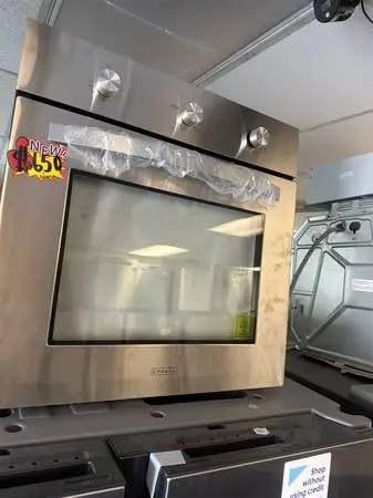 New !! 24 stainless steel single gas wall oven