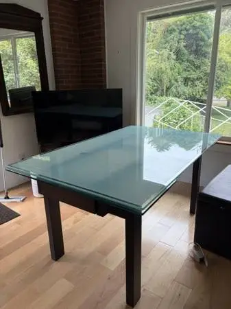 glass dining table - Calligaris Hyper