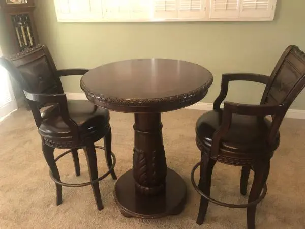High top table and stools