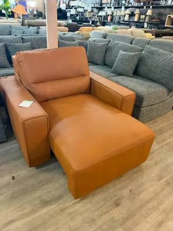 Genuine Leather Power Recliners, That Recline To a Chaise