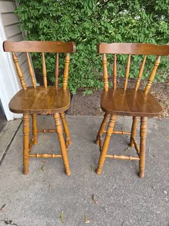Set of 2 Bar Stools