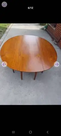 🔥Beautiful Mid Century Modern Gateleg  Dining Table 🔥