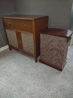 1958 Voice of Music Stereo Console Tube Driven RARE!