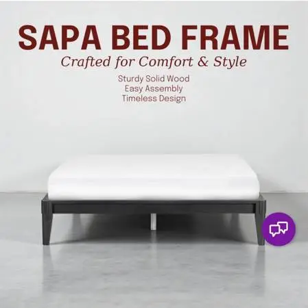 Beautiful Queen Bed Frame— New in Box