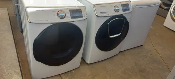 Samsung Front Load Steam Washer And Gas Dryer