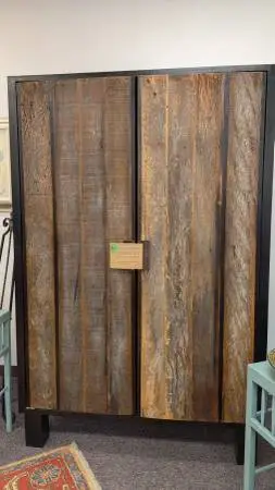 Ipanema Wood Armoire by Environment Furniture.
